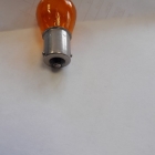 Лампа 12V 21W (желтая) одноконт.смещенный цоколь 800044