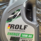 Масло ROLF Energy 10W40 SL/CF (4 л) п/синт ПЛАСТИК