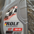 Масло ROLF GT 5W40 SN/CF (1 л) синт. ПЛАСТИК