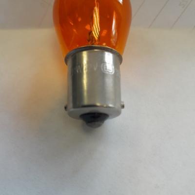 Лампа 12V 21W (желтая) 1контактная 900251